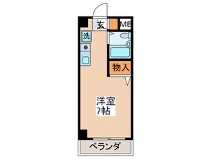 クレサンバレ－の物件間取画像